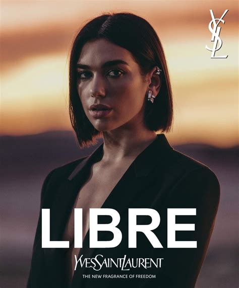 Dua Lipa for Yves Saint Laurent 'Libre' Fragrance Campaign